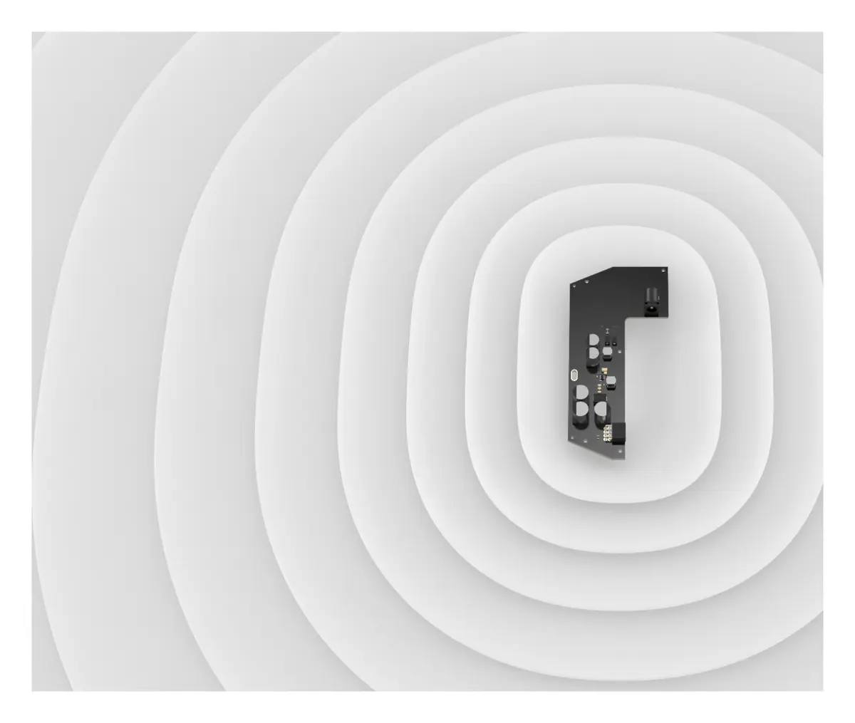 Ajax 12V PSU for Hub/Hub Plus/ReX Güç Kaynağı Kartı — görsel 2