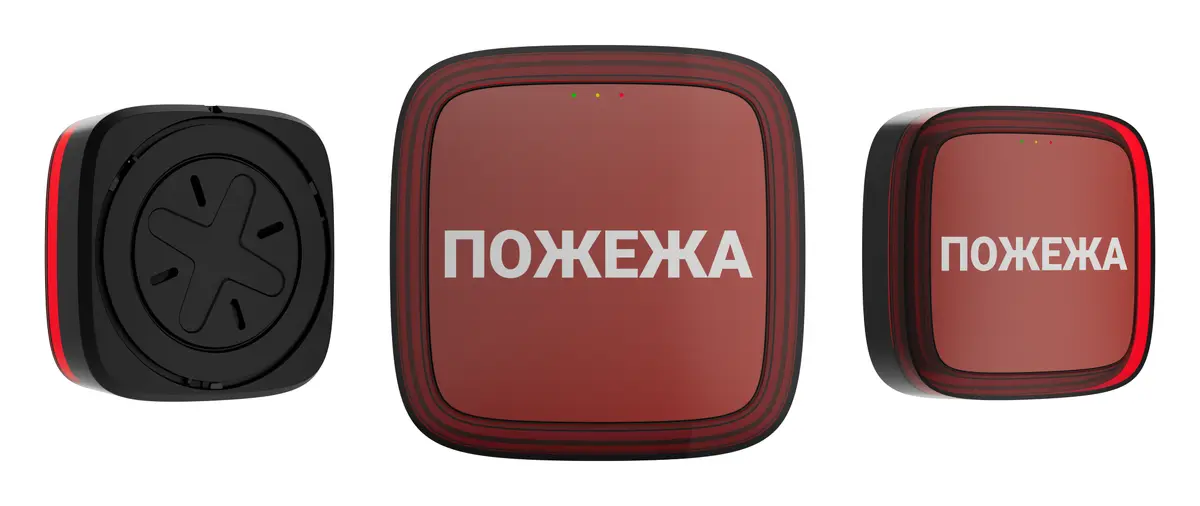 Ajax EN54 FireProtect (VAD) FIRE (UA) Jeweller Kablosuz Yangın Uyarı Flaşörü (VAD)
