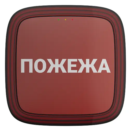 Ajax EN54 FireProtect (VAD) FIRE (UA) Jeweller Kablosuz Yangın Uyarı Flaşörü (VAD) — görsel 2