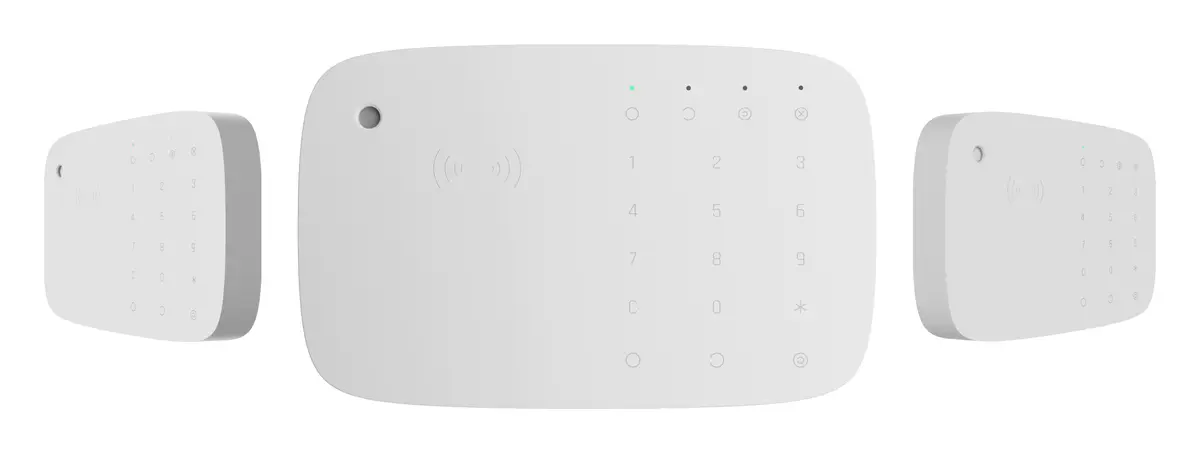 Ajax KeyPad Combi Jeweller Kablosuz Sirenli ve Kart Okuyuculu Tuş Takımı