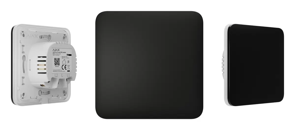 Ajax LightSwitch (2-way) Jeweller Kablosuz Akıllı Işık Anahtarı