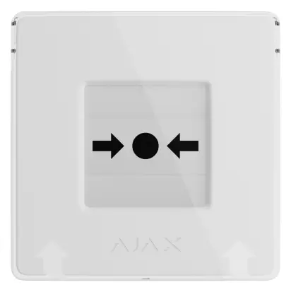 Ajax ManualCallPoint (White) Jeweller Kablosuz Programlanabilir Acil Durum Butonu — görsel 2