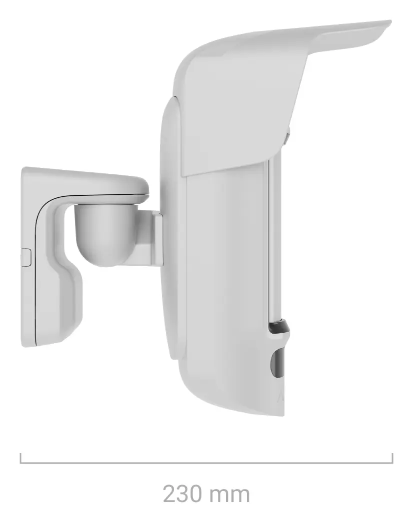 Ajax MotionCam Outdoor HighMount (PhOD) Jeweller Kablosuz Dış Ortam Fotoğraf Doğrulamalı Hareket Dedektörü — görsel 4