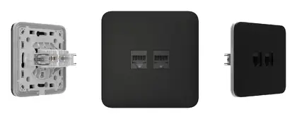 Ajax Outlet (LAN) LAN (RJ45) Duvar Prizi Modülü
