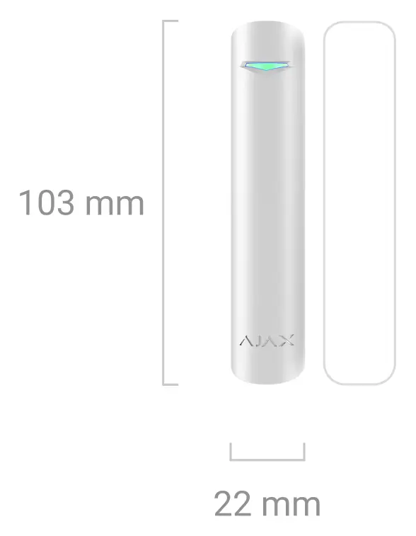 Ajax Superior DoorProtect Jeweller Kablosuz Manyetik Kontak — görsel 4