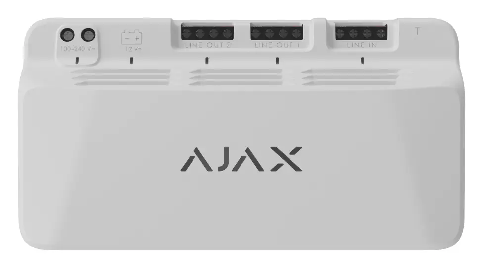 Ajax Superior LineSupply (75 W) Fibra Fibra Ek Güç Kaynağı Modülü — görsel 3