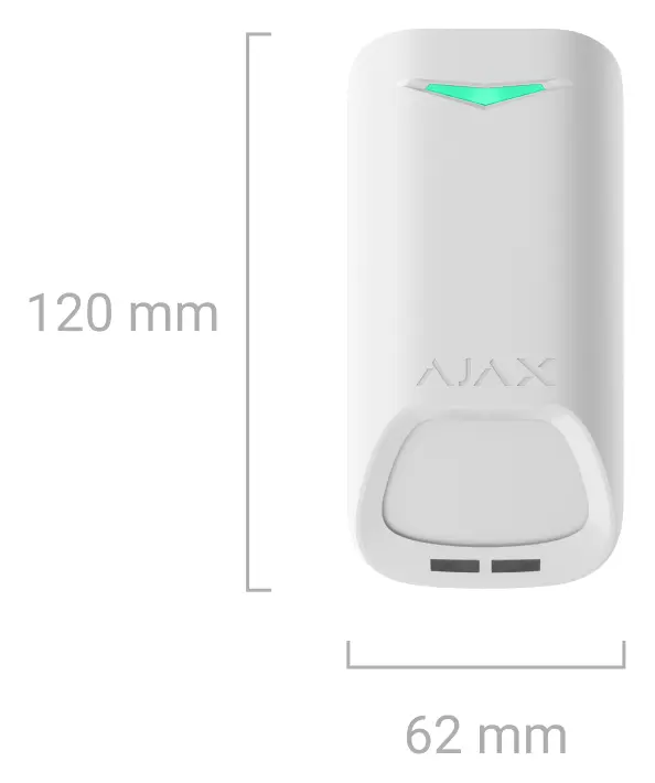 Ajax Superior MotionProtect G3 Fibra Kablolu PIR Hareket Dedektörü — görsel 4