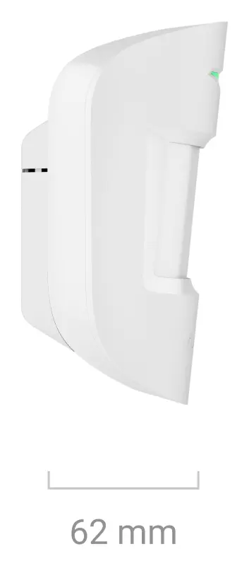 Ajax Superior MotionProtect Plus Fibra Kablolu PIR + Mikrodalga Hareket Dedektörü — görsel 5