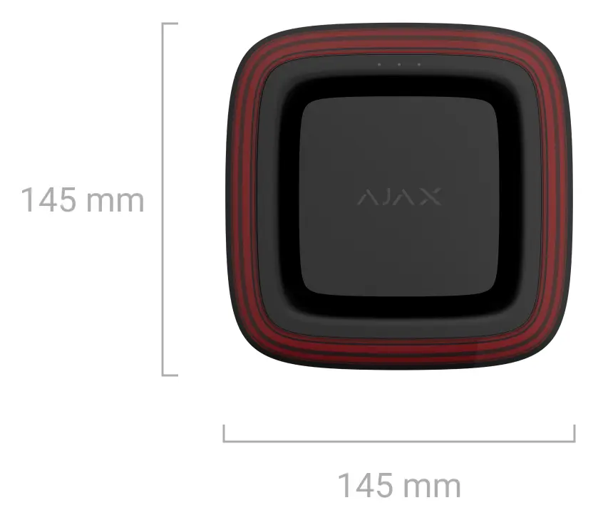 Ajax Type4 FireProtect (Sounder/VAD) Jeweller Kablosuz Flaşörlü Yangın Sireni — görsel 5