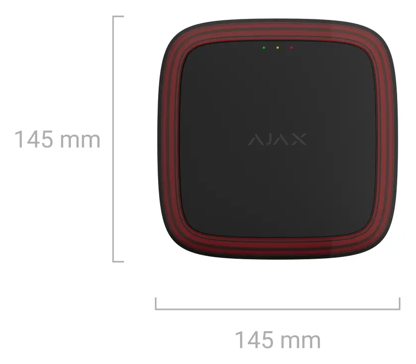 Ajax Type4 FireProtect (VAD) Jeweller Kablosuz Yangın Uyarı Flaşörü (VAD) — görsel 5