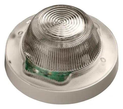 Apollo 55000-878APO XP95 Adresli Beyaz Gövde Kırmızı Flaşlı Yangın Sireni / Flaşör
