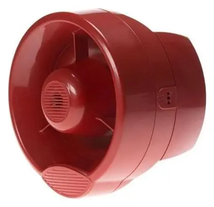 Apollo RW1500-120APO REACH Wireless Kablosuz Kırmızı Gövde Yangın Sireni / Flaşör