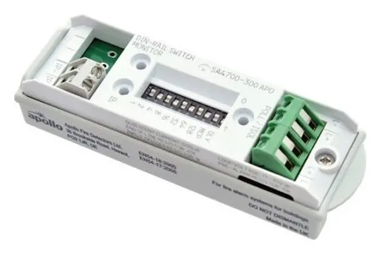 Apollo SA4700-300APO XP95 Adresli DIN Ray Giriş/Çıkış Modülü