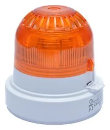 Apollo XPA-CB-14004-APO XPander Kablosuz Beyaz Gövde Amber Flaşlı Yangın Sireni / Flaşör
