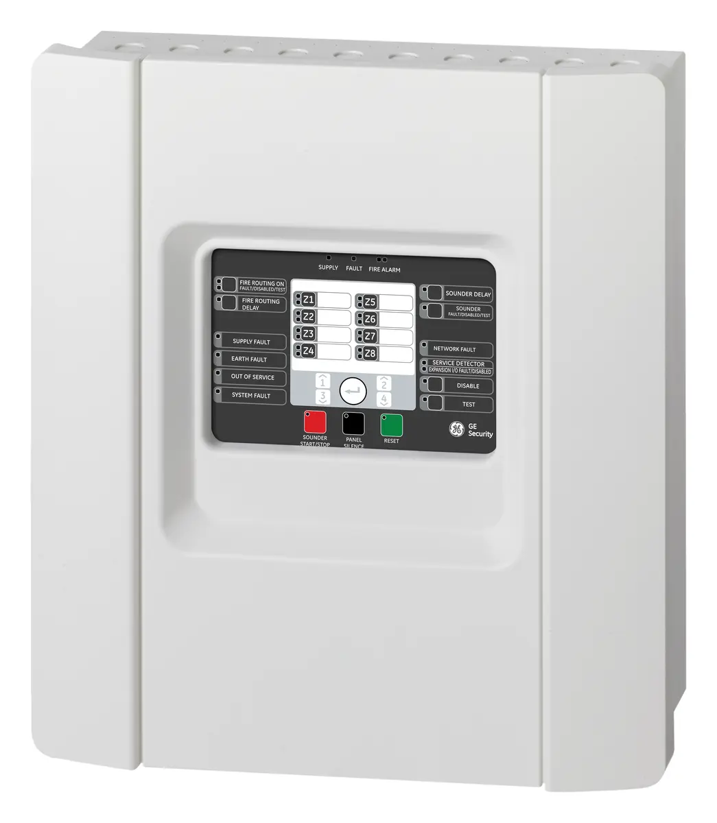 Aritech 1X-F8-21 8 Bölge Konvansiyonel Yangın Alarm Paneli (Portekizce)