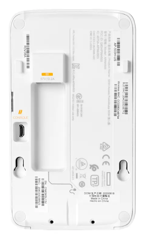 Aruba AP-503H Wi-Fi 6 Duvar Tipi Access Point — görsel 2