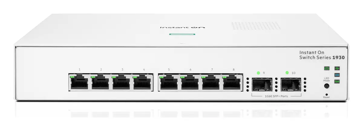 Aruba Instant On JL680A 1930 8G 2SFP Yönetilebilir Switch