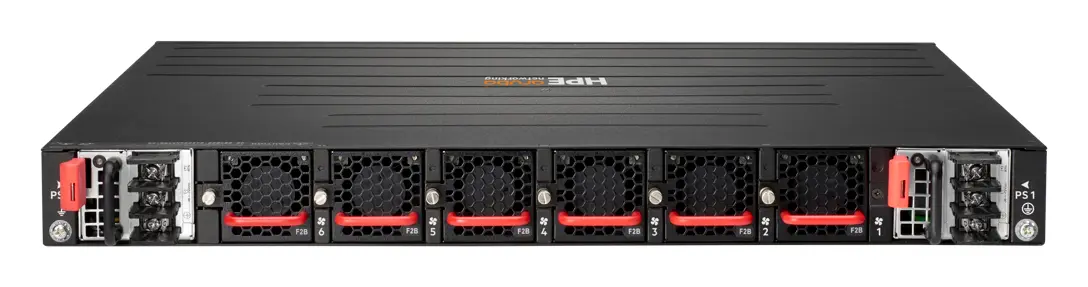 Aruba JL859A CX8325-32C 32-port 100G QSFP+/QSFP28 Front-to-Back 6xFan 2xDC PSU Veri Merkezi Switch — görsel 2