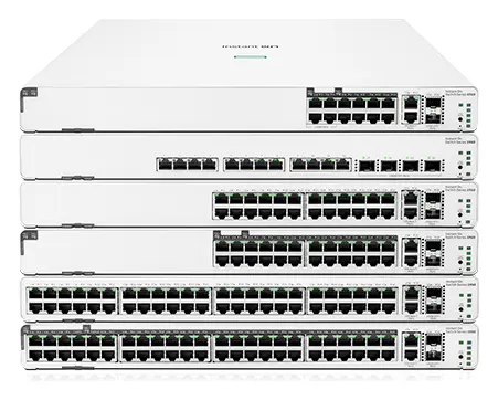 Aruba Instant On S0F35A 1960 8p 1G Class 4 4p SR1G/2.5G Class 6 PoE 2p 10GBASE-T 2p SFP+ 480W PoE Switch
