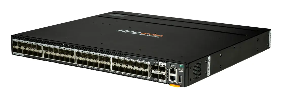 Aruba S4P43A CX6300M 48p SFP 1G 2p SFP56 50G 2p SFP28 25G MACsec Yönetilebilir Switch