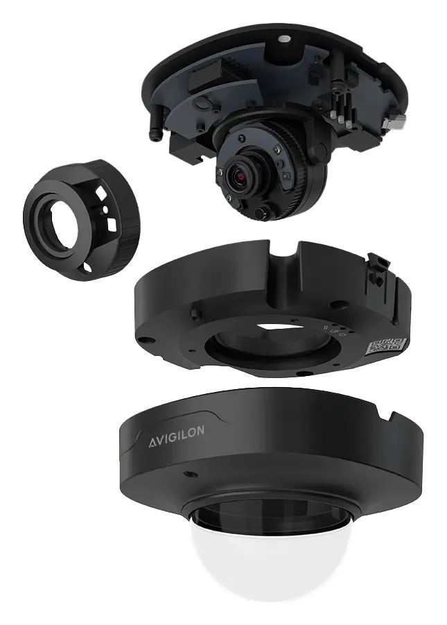 Avigilon COMPACTDOME-W-5MP-120 5MP Beyaz Mini Dome Kamera — görsel 5