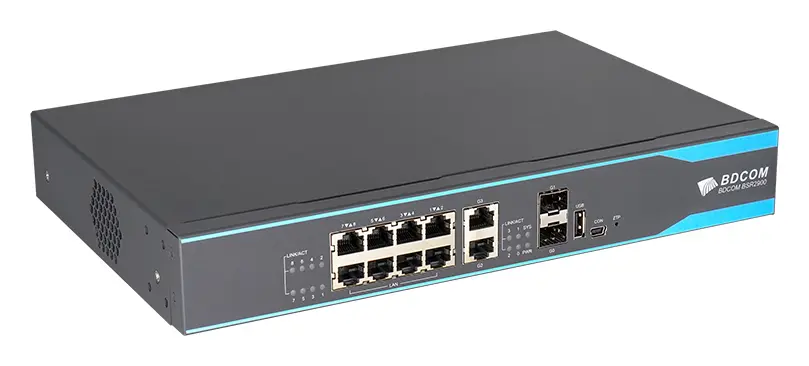 BDCOM BSR2900-10B 12 Port Gigabit Çok Servisli Gateway — görsel 4