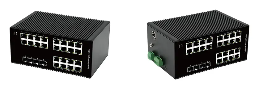 BDCOM IES200-L25-16T8S 16 Port Gigabit 8×SFP L2+ Endüstriyel Switch — görsel 3