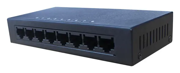 BDCOM S1008C 8 Port Fast Ethernet Yönetilemez Switch — görsel 2