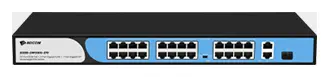 BDCOM S1200-8P2G 8 Port Fast Ethernet PoE 2×Gigabit Yönetilemez Switch — görsel 5