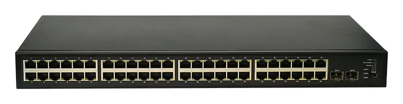 BDCOM S1500-48T2S 48 Port Gigabit 2×SFP Yönetilemez Switch