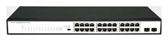 BDCOM S1526D 24 Port Gigabit 2×SFP Yönetilemez Switch — görsel 3