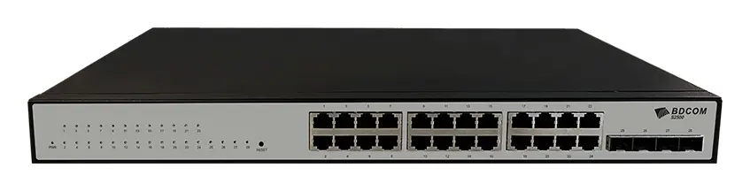 BDCOM S2500-24T4S-W 52 Port Gigabit 4×SFP Akıllı (Web) Yönetilebilir Switch — görsel 2