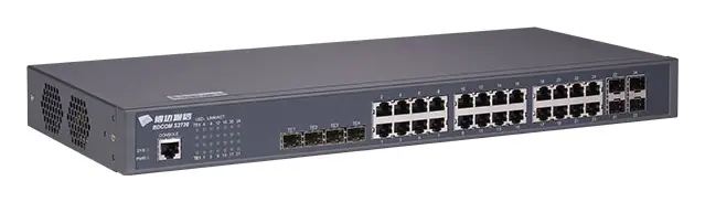 BDCOM S2728B 24 Port Gigabit 4×Combo 4×10G SFP+ Yönetilebilir Switch — görsel 3