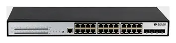 BDCOM S2900-24P4X 24 Port Gigabit PoE 4×10G SFP+ L2+ Yönetilebilir Switch — görsel 2