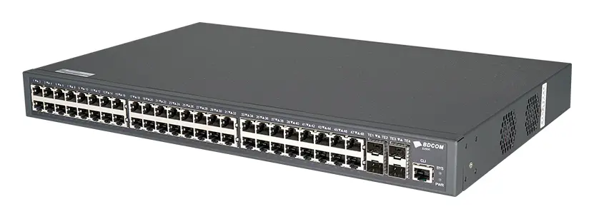 BDCOM S2900-48 48 Port Gigabit 4×10G SFP+ L2+ Yönetilebilir Switch — görsel 2