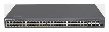 BDCOM S2900-48P6X 48 Port Gigabit PoE 6×10G SFP+ L2+ Yönetilebilir Switch — görsel 2