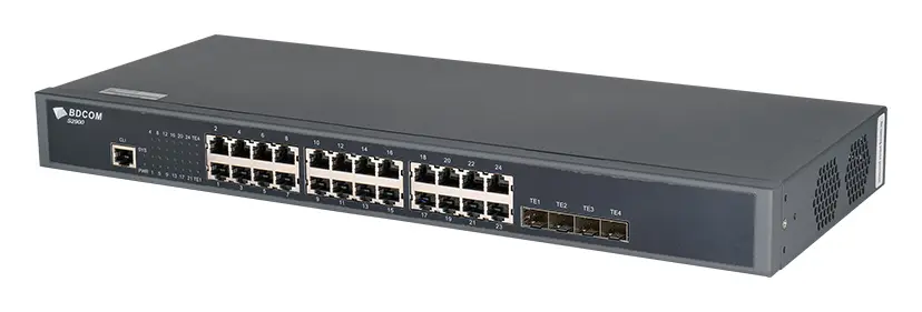 BDCOM S2900 24 Port Gigabit 4×10G SFP+ L2+ Yönetilebilir Switch — görsel 4