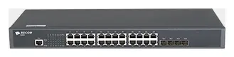 BDCOM S2900 24 Port Gigabit 4×10G SFP+ L2+ Yönetilebilir Switch — görsel 5