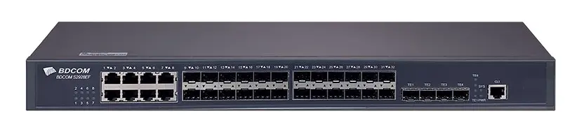 BDCOM S2928E 24 Port Gigabit 4×10G SFP+ L2+ Yönetilebilir Switch — görsel 6