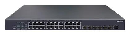 BDCOM S3938F 24 Port Gigabit SFP 8×Gigabit 6×10G SFP+ Yönetilebilir Switch