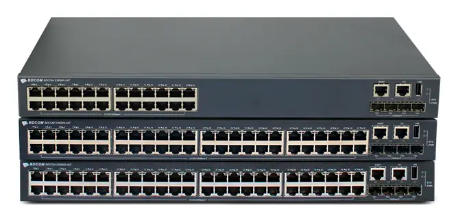 BDCOM S3956N-48T 48 Port Gigabit 8×10G SFP+ Yönetilebilir Switch