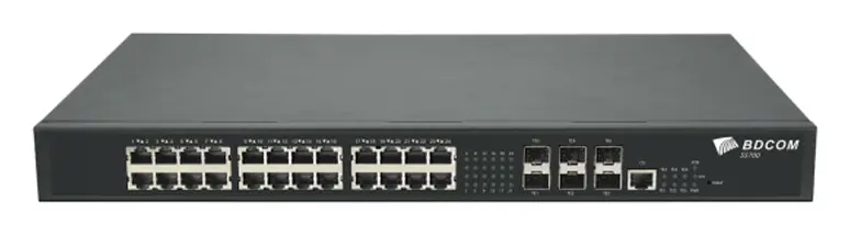 BDCOM S5700-24ET6XV1 24 Port 2.5G 6×10G SFP+ Yönetilebilir Switch — görsel 5