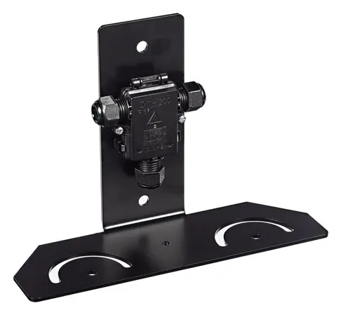 Bosch IIR-MNT-DLB Aydınlatma cihazı ayağı, çift L, siyah