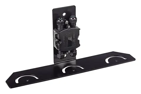 Bosch IIR-MNT-TLB Aydınlatma cihazı ayağı, üçlü L, siyah