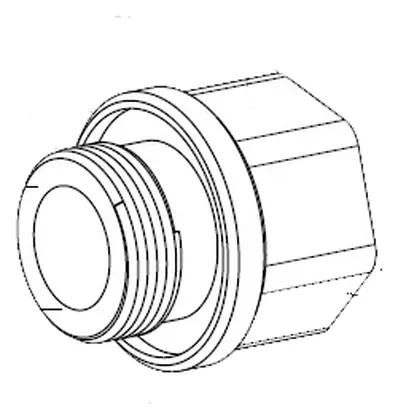 Bosch MIC-M25XNPT34 MIC Mounting Brackets and Other Accessories Adaptör, M25-3/4"NPT, paslanmaz çelik Montaj Aparatı