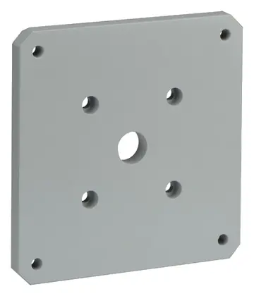 Bosch MIC-SPR-MG MIC Mounting Brackets and Other Accessories Duvara montaj dağıtıcı plaka, kum grisi