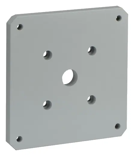 Bosch MIC-SPR-MG MIC Mounting Brackets and Other Accessories Duvara montaj dağıtıcı plaka, kum grisi