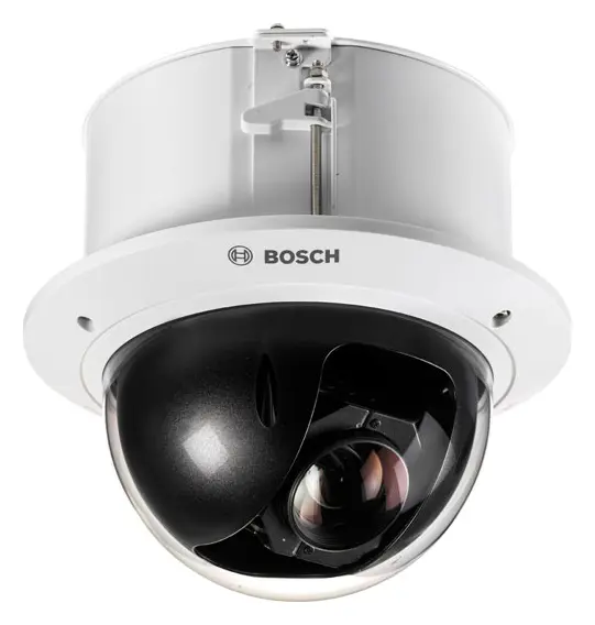 Bosch NDP-5522-Z30C AUTODOME IP starlight 5000i PTZ 2MP 30x HDR şeffaf asma tavan Kamera