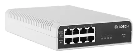 Bosch NPD-5004-POE Midspan, 4 port x 15 W, AC girişi Güç Kaynağı
