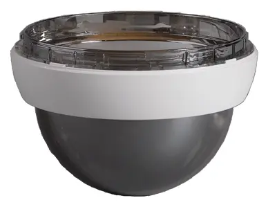 Bosch VGA-BUBBLE-PCLA AUTODOME Serisi Montaj Parçaları ve Aksesuarları Dome camı, sarkıt montaj, saydam